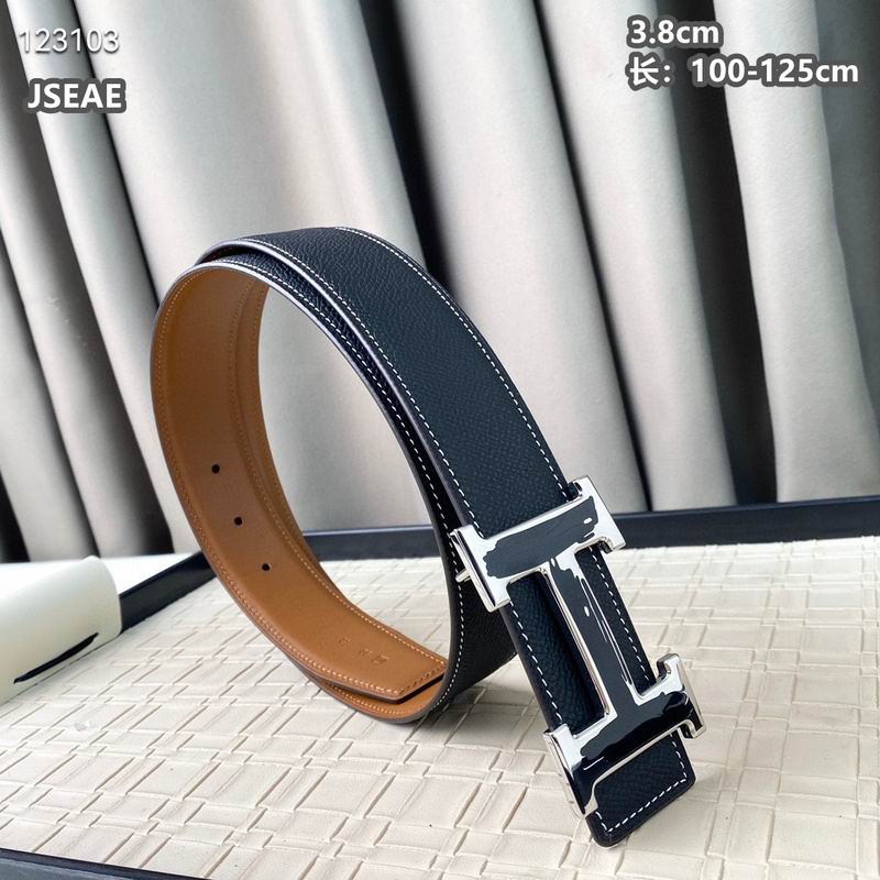 Hermes belt 38mmX100-125cm 8L12